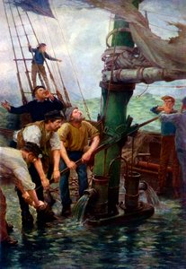 Alle hens aan dek! door Henry Scott Tuke