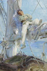 Slapende Zeeman, Falmouth 1905