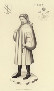 Geoffrey Chaucer door Henry Shaw