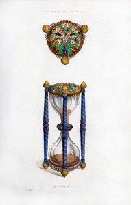 Zandloper, midden 17e eeuw, 1843