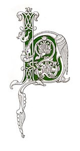 Initiaal letter H door Henry Shaw