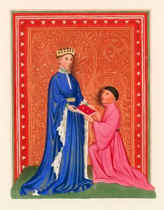 Occleve Presenteert zijn Boek aan Hendrik V, ca. 1410