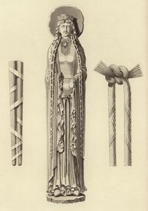 Koningin Clotilda, ca. 1100 door Henry Shaw