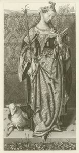 Sint Agnes door Henry Shaw