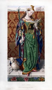 Sint Agnes door Henry Shaw