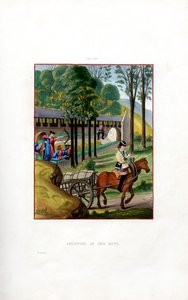 Schieten op de Schietbaan, 1496 door Henry Shaw