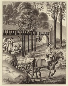 Schieten op de schijf, 1496 door Henry Shaw