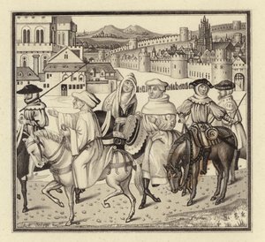 De Canterbury Pelgrimage door Henry Shaw