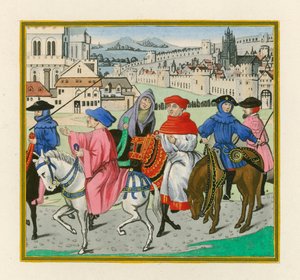 De Canterbury Pelgrimage, laat 15e eeuw