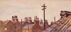 Daken vanaf Rounton Road, ca. 1930