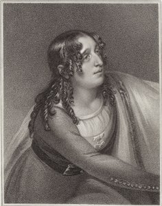 Miss Duncan in de rol van Florence in The Curfew door Henry Singleton