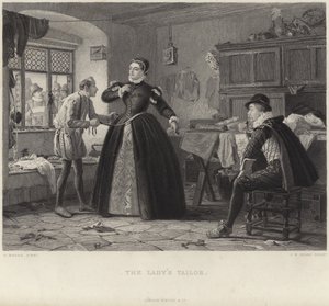 De kleermaker van de dame door Henry Stacey Marks