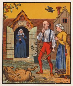 De kleermaker en de kraai door Henry Stacy (after) Marks