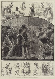 Internationaal boerenfestival in de Royal Albert Hall door Henry Stephen Ludlow