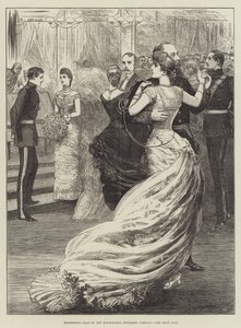 Regimentsbal van de Honourable Artillery Company door Henry Stephen Ludlow