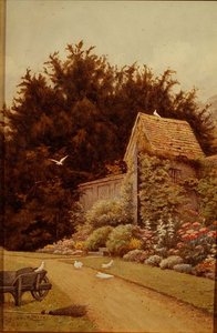 Een Oud Tuinhuis bij Hartwell House