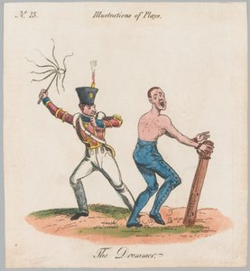 De Trommelaar door Henry Thomas (after) Alken