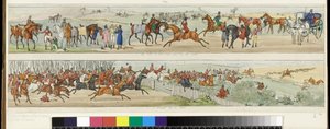 9. Mijn ziel staat in vuur en vlam, en hunkert naar het veld! 10. Een strijd om een start. Een jachtreis naar Melton Mowbray, 1822