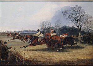 Een incident in de Wakefield Steeplechase