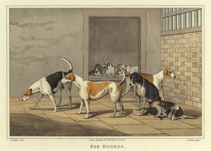 Vossenjacht door Henry Thomas Alken