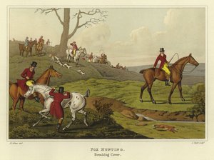 Vossenjacht door Henry Thomas Alken