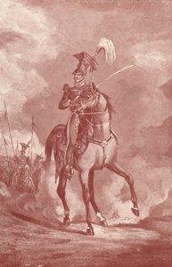 Officier, 9e Lancers, ca. 1825, 1909 door Henry Thomas Alken
