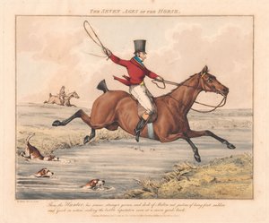 Set van zeven: De zeven levensfasen van het paard door Henry Thomas Alken