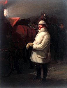 De bestuurder van de postkoets, 1832 door Henry Thomas Alken