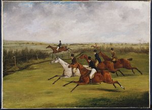 De Grand Leicestershire Steeplechase, 12 maart 1829: Het veld wordt select