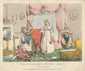 De baby door Henry Thomas Alken