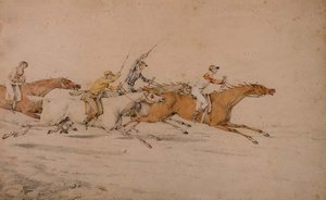 De laatste twee seconden door Henry Thomas Alken