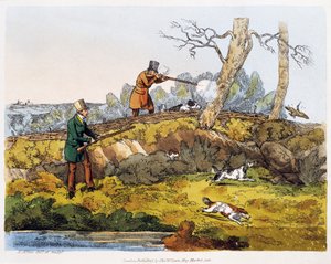Houtsnipjacht door Henry Thomas Alken