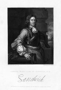 Edward Montagu, 1e Graaf van Sandwich, Engelse marineofficier, 19e eeuw