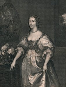Henrietta Maria, koningin van Karel de Eerste, begin-midden 19e eeuw