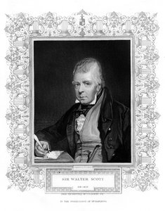 Sir Walter Scott, 1e Baronet, productief Schots historicus en dichter