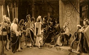 Jezus voor Herodes, 1922