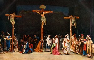 De Kruisiging, 1922 door Henry Traut
