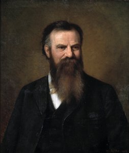 Majoor John Wesley Powell, 1885 door Henry Ulke