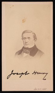 Portret van Joseph Henry 1797-1878