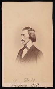 Portret van Theodore Nicholas Gill 1837-1914, tussen 1865 en 1870