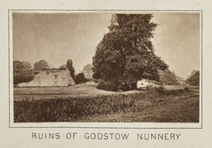 Ruïnes van het nonnenklooster van Godstow door Henry W. Taunt