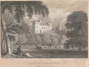 Airth Castle, Stirlingshire; pagina 4 (Volume Eén) door Henry Wallis