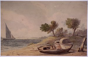 Bij Battersea, Londen, 1818 door Henry Walter