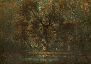 Eik door Henry Ward Ranger