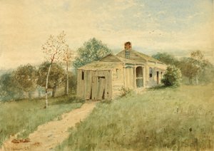 Zonder Titel, 1883 door Henry Ward Ranger