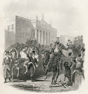 Staatsbezoek van George IV aan Ierland, 12 augustus 1821, uit 