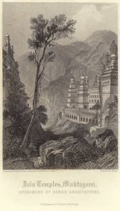 Jain Tempel in Muktagerri door Henry Warren