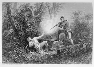 De broedermoord in Wyoming, 1778, uit 