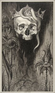Illustratie uit de Hertogin van Malfi en De Witte Duivel, Twee Toneelstukken van John Webster (1580 - 1634), uitgegeven 1930