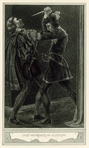 De Hertogin van Malfi door John Webster: De moord op Antonio door Henry Weston Keen